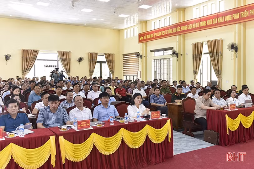 Cử tri TX Hồng Lĩnh mong muốn hạ tầng đô thị tiếp tục được đầu tư