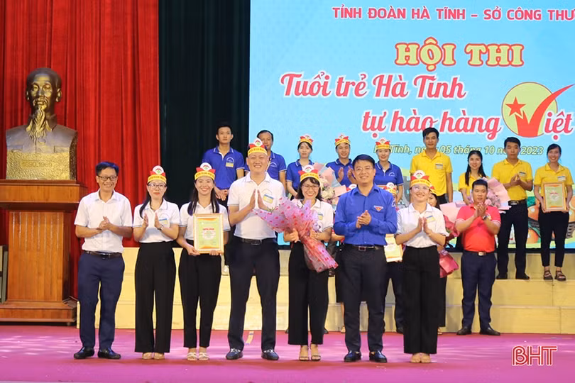 Sôi nổi hội thi “Tuổi trẻ Hà Tĩnh tự hào hàng Việt Nam”