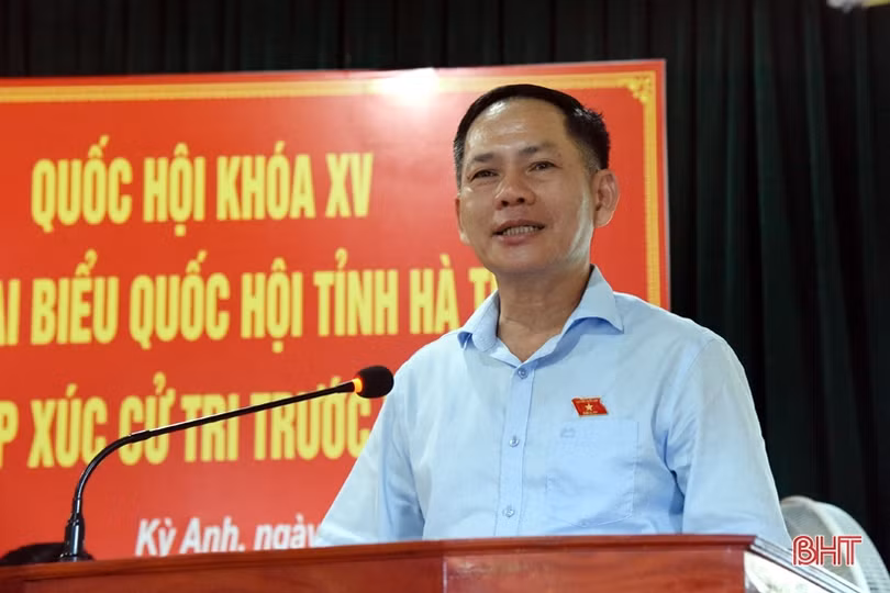Cử tri huyện Kỳ Anh kiến nghị sớm đầu tư nhà máy nước sạch