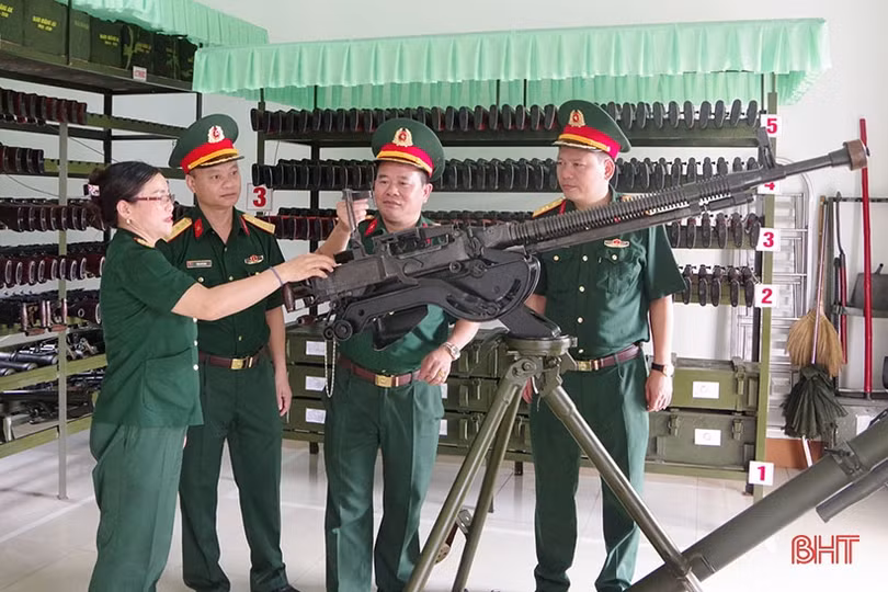 Bộ CHQS Hà Tĩnh kiểm tra nhiệm vụ quân sự, quốc phòng năm 2023