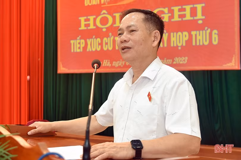 Cử tri Lộc Hà kiến nghị ưu tiên đầu tư cơ sở hạ tầng thiết yếu