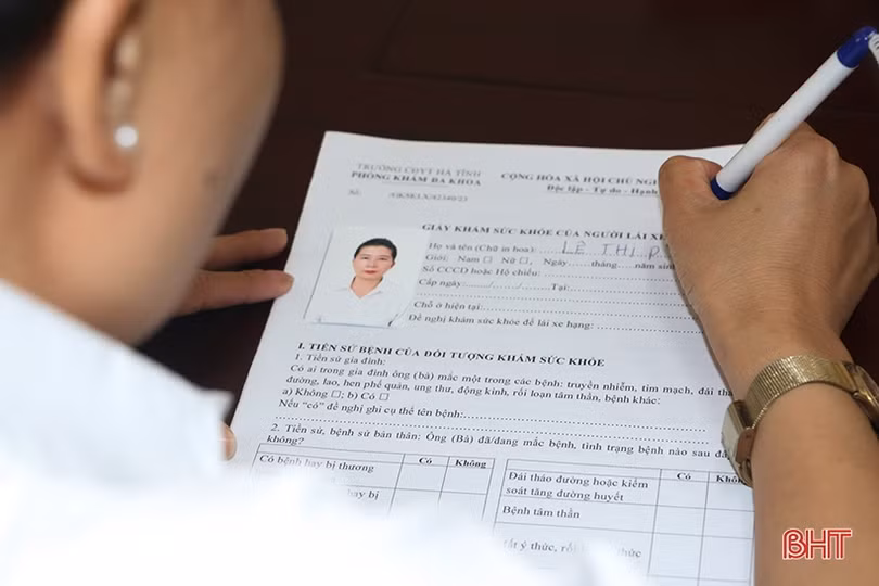 Địa chỉ khám sức khỏe lái xe uy tín tại Hà Tĩnh
