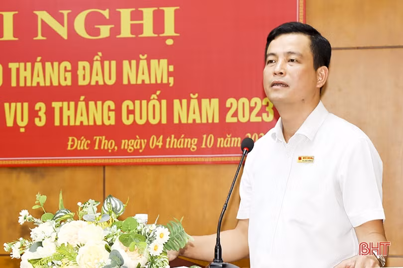 Đức Thọ quyết liệt thực hiện nhiệm vụ trọng tâm 3 tháng cuối năm