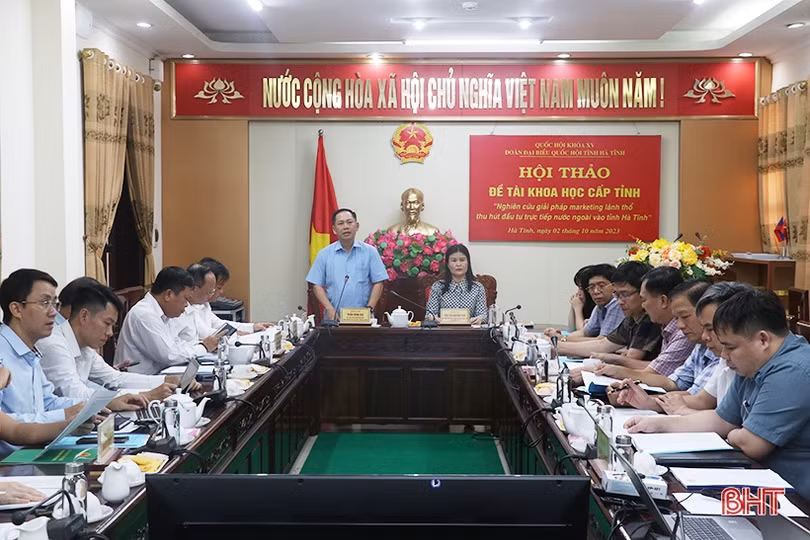 Góp ý hoàn thiện đề tài nghiên cứu giải pháp thu hút vốn FDI vào Hà Tĩnh