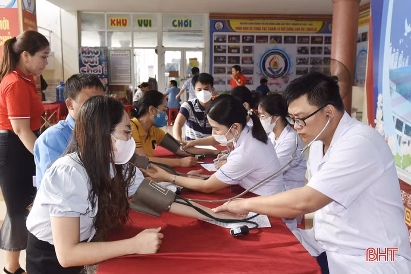 Thị xã Hồng Lĩnh thu hơn 191 đơn vị máu tại ngày hội hiến máu tình nguyện 