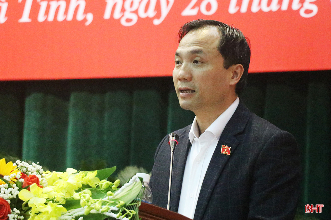 Kỳ họp thứ 5 HĐND tỉnh Hà Tĩnh thông qua 3 nghị quyết quan trọng về quy hoạch, đầu tư công
