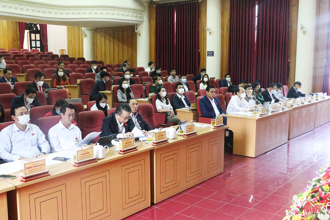 Kỳ họp thứ 5 HĐND tỉnh Hà Tĩnh thông qua 3 nghị quyết quan trọng về quy hoạch, đầu tư công