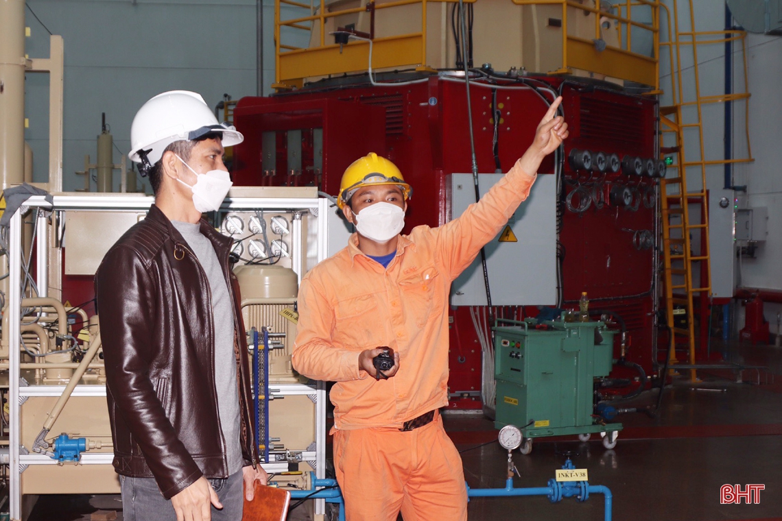 Cận cảnh Nhà máy Thủy điện Ngàn Trươi trước ngày hòa lưới điện quốc gia