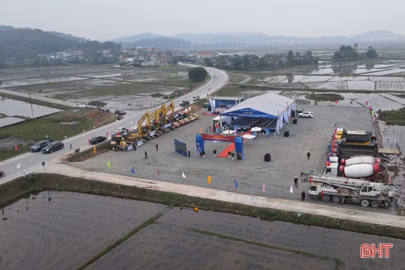 Sáng nay, Hà Tĩnh cùng 8 tỉnh phối hợp khởi công cao tốc Bắc - Nam