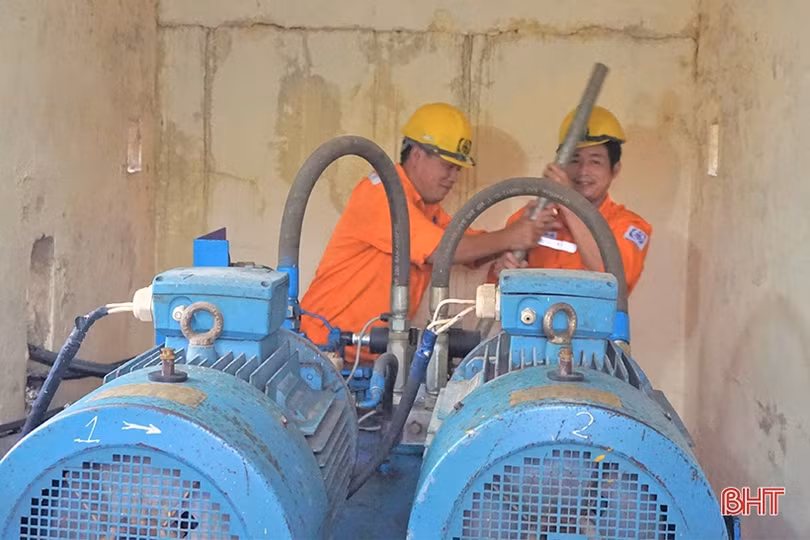Diễn tập vận hành xả lũ Thuỷ điện Hố Hô