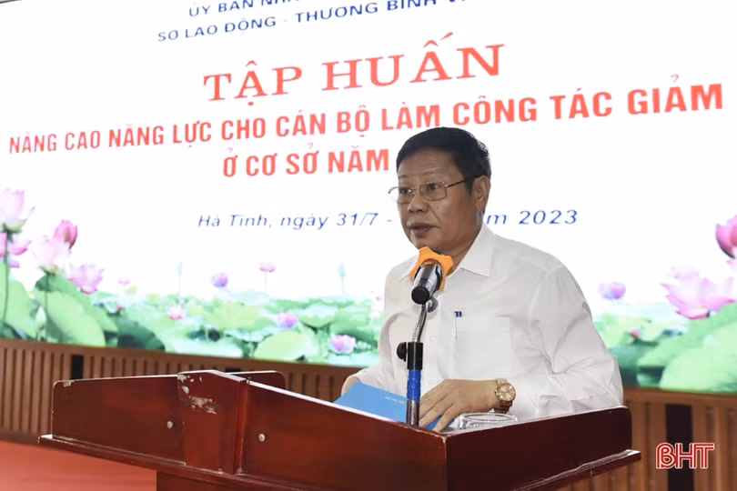 Phổ biến các chính sách giảm nghèo mới cho hơn 1.000 công chức Hà Tĩnh
