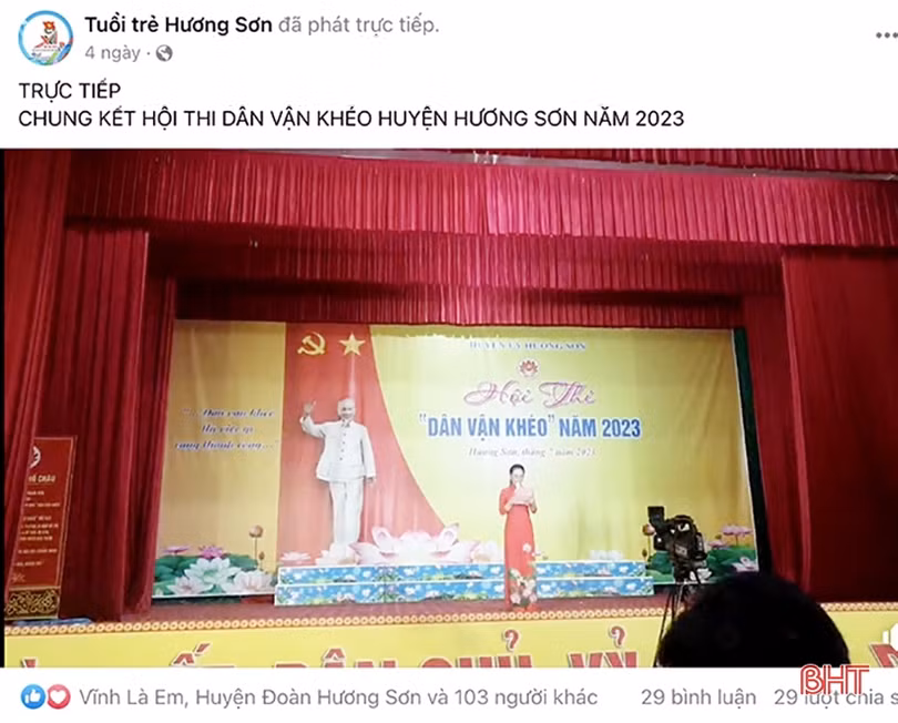 Mô phỏng sinh động công tác dân vận tại đơn vị, địa phương ở Hà Tĩnh