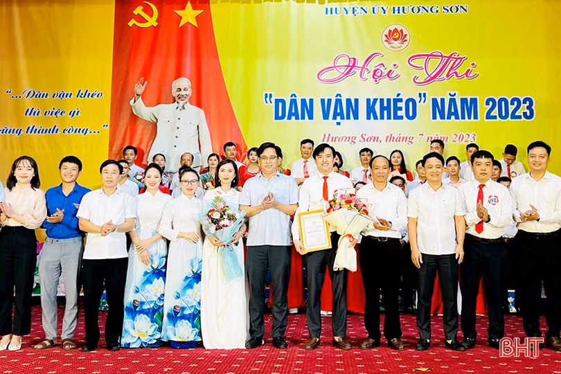Mô phỏng sinh động công tác dân vận tại đơn vị, địa phương ở Hà Tĩnh