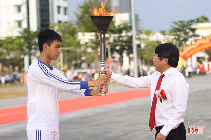 Những hình ảnh ấn tượng tại lễ khai mạc Đại hội TDTT thành phố Hà Tĩnh lần thứ IX năm 2022