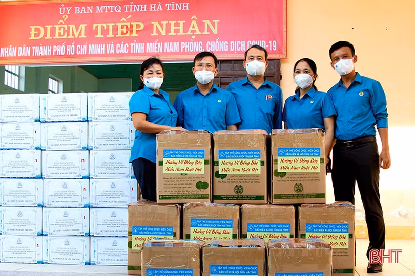 Bảo hiểm xã hội Hà Tĩnh luôn chung tay vì cộng đồng