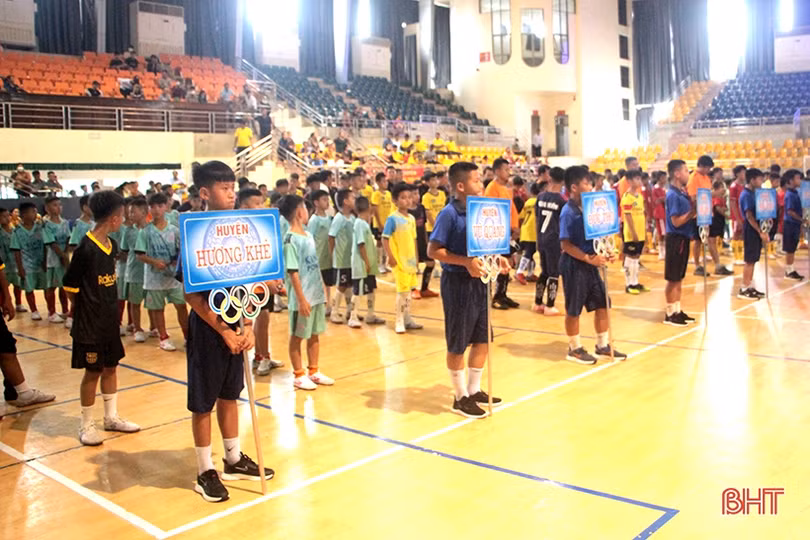 13 đội bóng tranh tài tại Giải Bóng đá Thiếu niên - Nhi đồng toàn tỉnh năm 2022