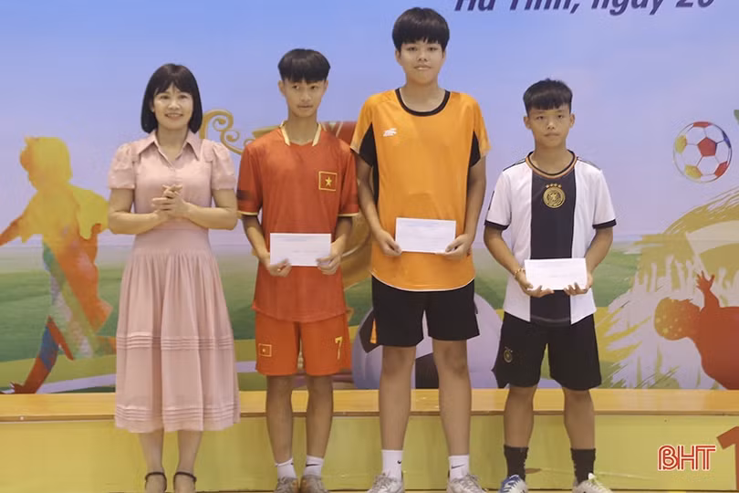 Thành phố Hà Tĩnh, Thạch Hà vô địch Giải Bóng đá thiếu niên - nhi đồng 2023
