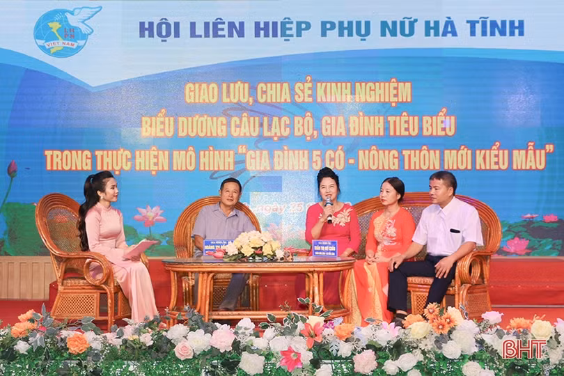 Hà Tĩnh biểu dương điển hình trong thực hiện mô hình “Gia đình 5 có - Nông thôn mới kiểu mẫu”