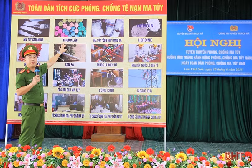 Tòa án 2 cấp ở Hà Tĩnh tập trung xét xử án ma túy trong tháng cao điểm