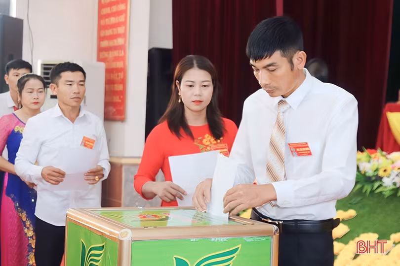 Hội nông dân các huyện Kỳ Anh, Vũ Quang đại hội nhiệm kỳ 2023 - 2028