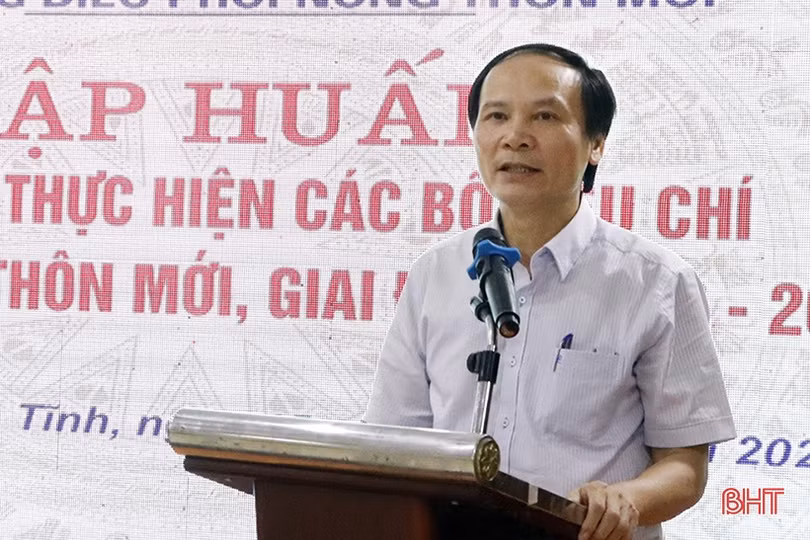 Hướng dẫn thực hiện bộ tiêu chí nông thôn mới giai đoạn 2022-2025