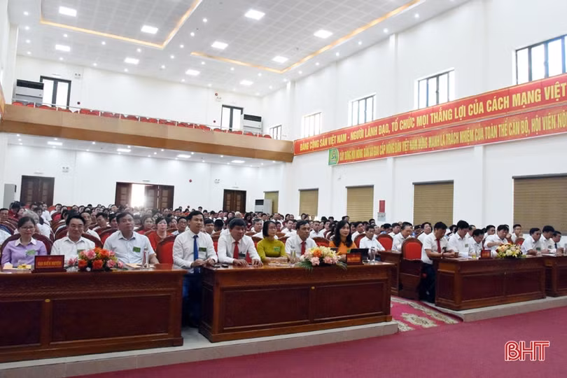 Hội nông dân các huyện Kỳ Anh, Vũ Quang đại hội nhiệm kỳ 2023 - 2028