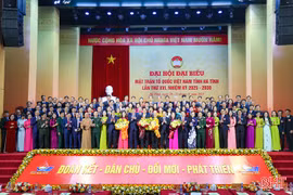 Đại hội MTTQ tỉnh Hà Tĩnh hiệp thương cử 118 vị ủy viên nhiệm kỳ 2025-2030