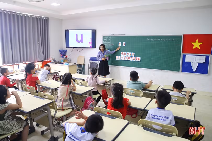 Albert Einstein Hà Tĩnh: Giúp trẻ mầm non vững vàng cho hành trình mới