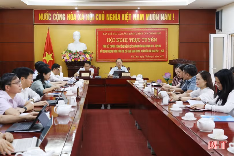 Các địa phương, đơn vị ở Hà Tĩnh chủ động xây dựng chương trình, kế hoạch cải cách hành chính