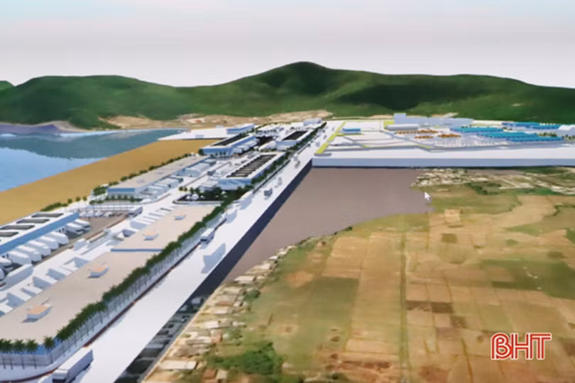 Tập trung cụ thể hóa quy hoạch Trung tâm Logistics Vũng Áng - Sơn Dương