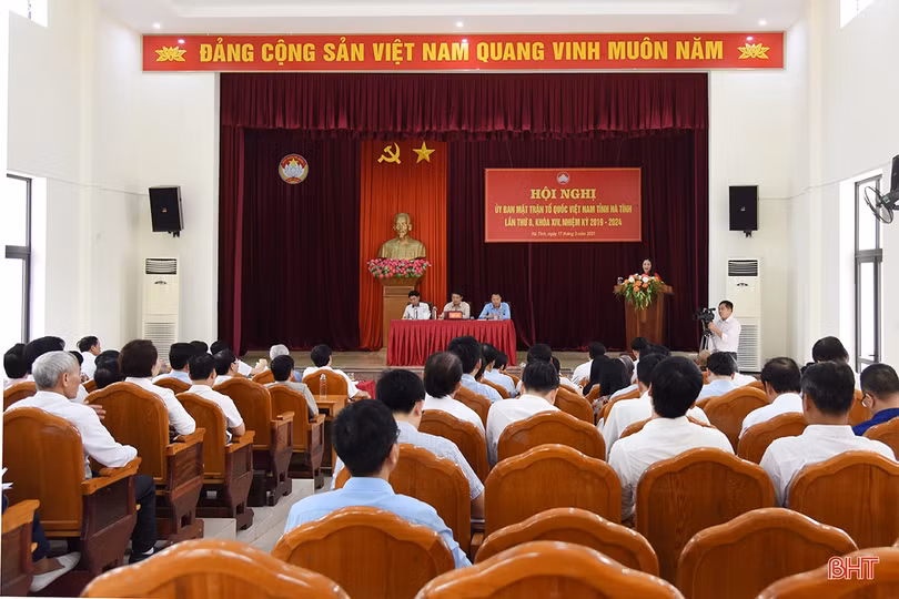 Hiệp thương cử chức danh Phó Chủ tịch Ủy ban MTTQ Việt Nam tỉnh Hà Tĩnh
