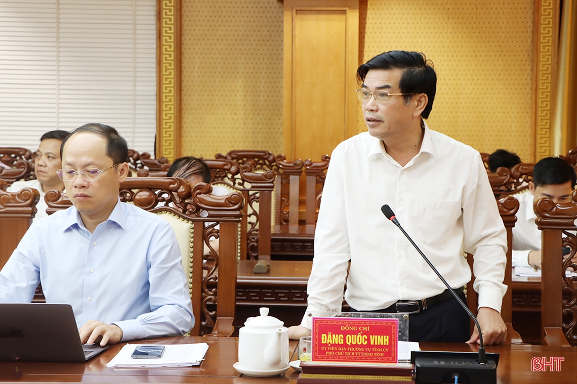 Bí thư Tỉnh ủy Hà Tĩnh: Đôn đốc thường xuyên, giải quyết vướng mắc thủ tục giải ngân vốn đầu tư công