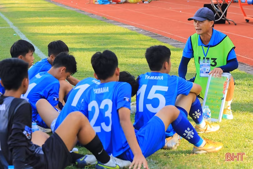 Bước phát triển ấn tượng của bóng đá trẻ Hà Tĩnh