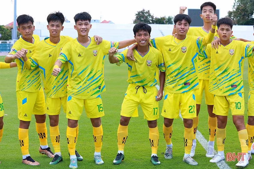 Bước phát triển ấn tượng của bóng đá trẻ Hà Tĩnh