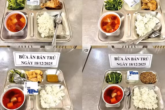 Thủ tướng yêu cầu trường học công khai bữa ăn của học sinh