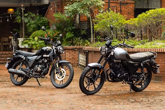 Suzuki GN160 - xe côn tay phong cách cổ điển giá 2.000 USD