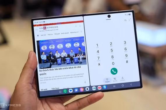 Giá mua Galaxy Z Fold8 thấp hơn niêm yết chục triệu đồng