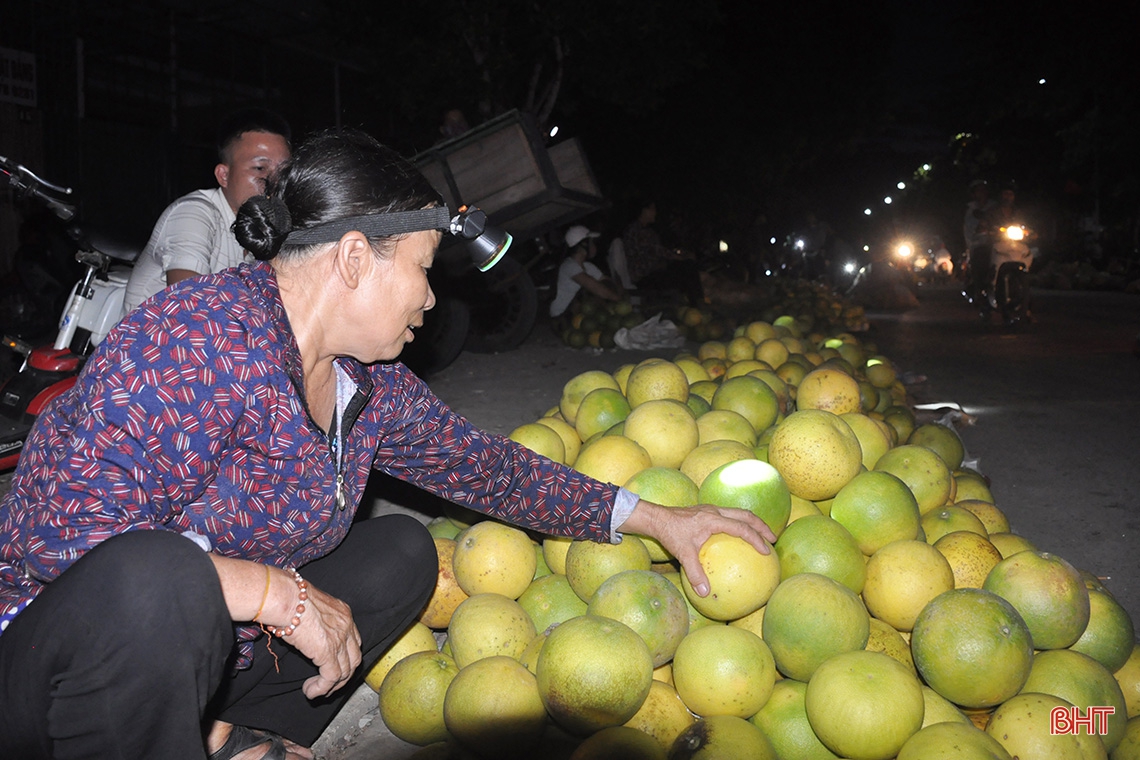 Hương Khê mùa bưởi chín...