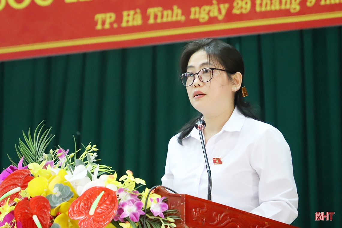 Cử tri TP Hà Tĩnh kiến nghị đến đại biểu Quốc hội nhiều vấn đề tác động đến đời sống người dân