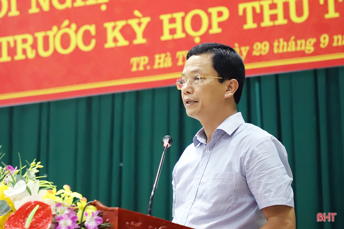 Cử tri TP Hà Tĩnh kiến nghị đến đại biểu Quốc hội nhiều vấn đề tác động đến đời sống người dân