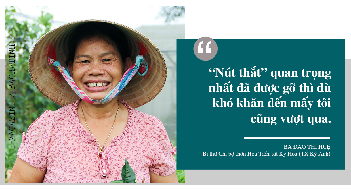 Hành trình 16 năm bền bỉ của nữ bí thư chi bộ một lòng vì dân ở Hà Tĩnh