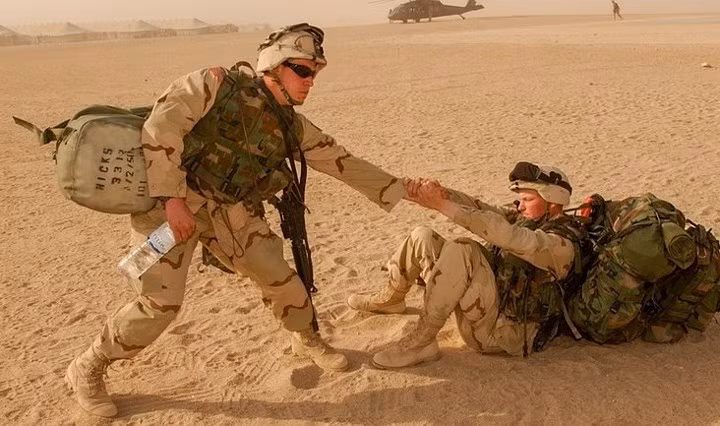 Ảnh: Chiến dịch “Tự do Iraq” của Mỹ lật đổ Tổng thống Saddam Hussein