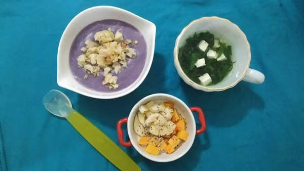 Thực đơn ăn dặm cho cả tuần, dễ làm, đủ chất cho con tăng cân