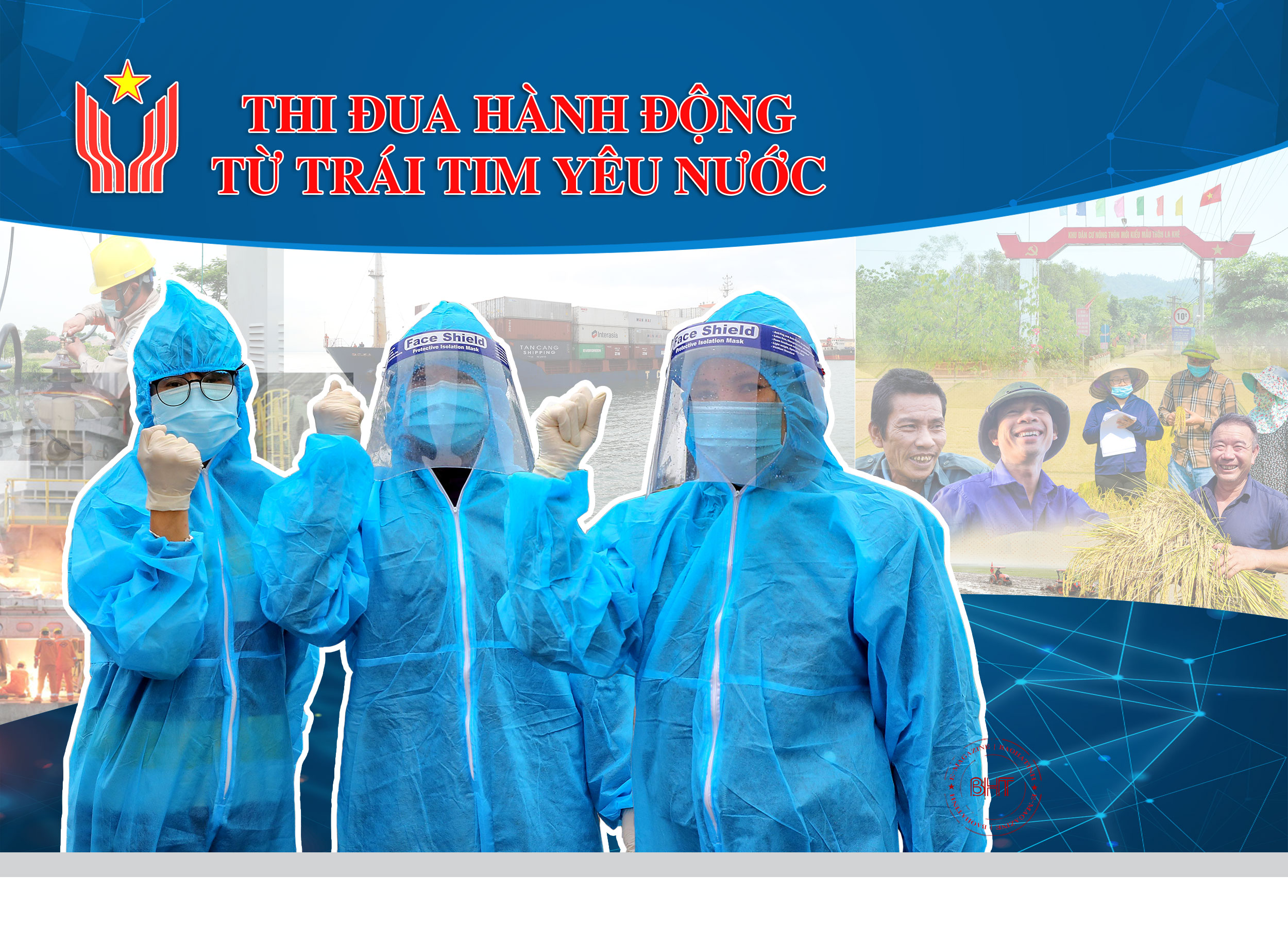 Thi đua hành động từ trái tim yêu nước