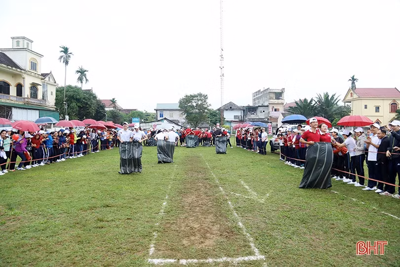 Agribank Nghi Xuân nhất toàn đoàn Hội thao năm 2019