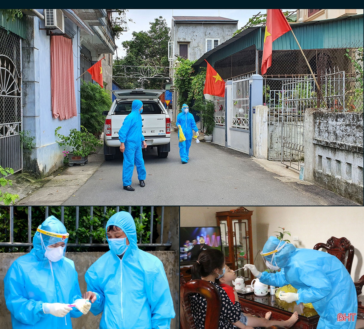 “Chiến sỹ áo trắng” bền bỉ trong cuộc chiến với Covid-19 (Bài 2): Gồng mình bám địa bàn, ngăn dịch xâm nhập