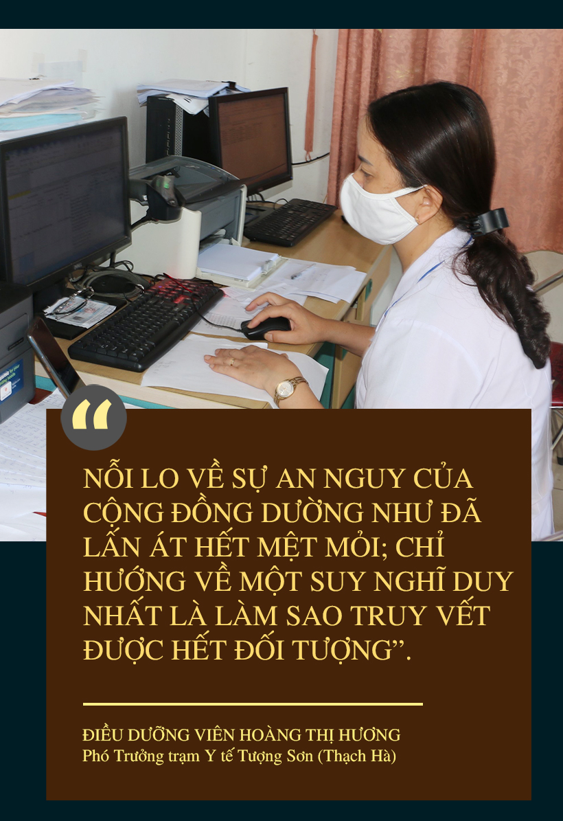 “Chiến sỹ áo trắng” bền bỉ trong cuộc chiến với Covid-19 (Bài 2): Gồng mình bám địa bàn, ngăn dịch xâm nhập ảnh 15 “Chiến sỹ áo trắng” bền bỉ trong cuộc chiến với Covid-19 (Bài 2): Gồng mình bám địa bàn, ngăn dịch xâm nhập
