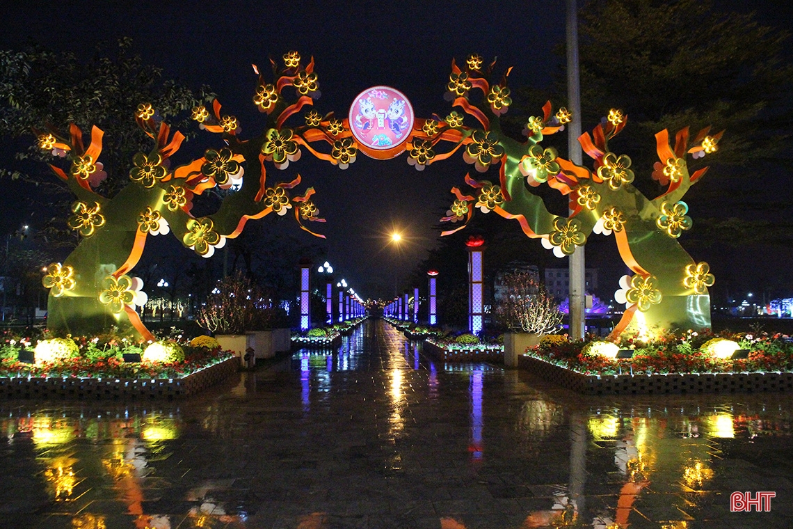 Hà Tĩnh lung linh chào đón tết Nguyên đán Giáp Thìn