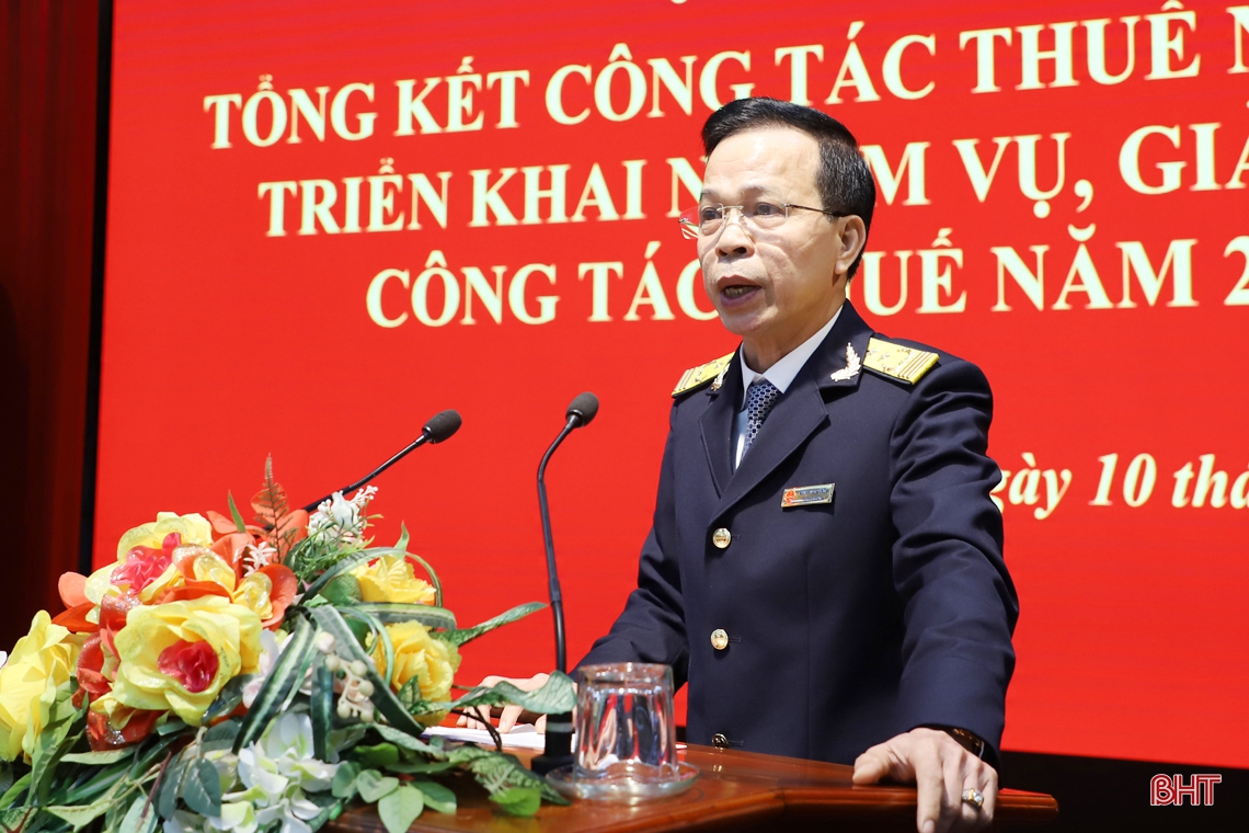 Ngành Thuế Hà Tĩnh phấn đấu thu vượt mốc dự toán 7.800 tỷ đồng năm 2022