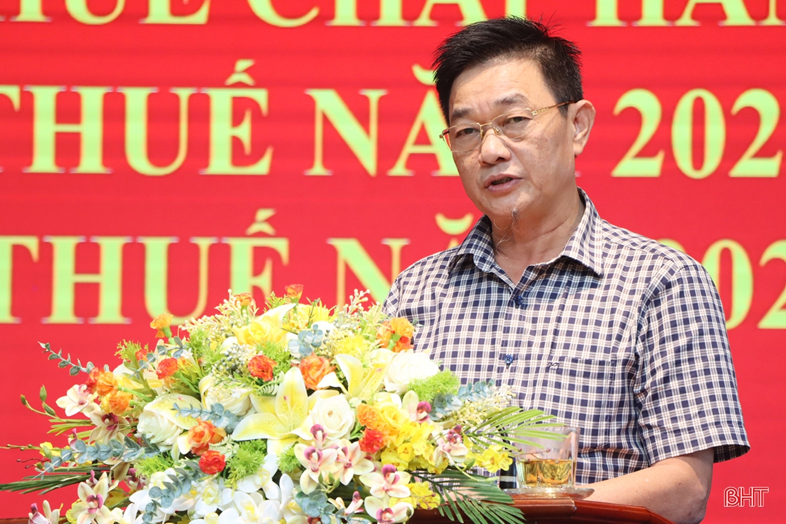 Cục Thuế Hà Tĩnh tuyên dương 101 người nộp thuế tiêu biểu năm 2021